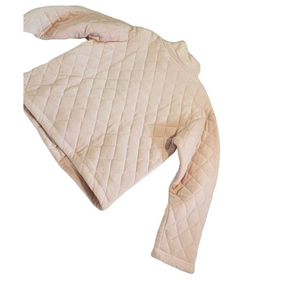 CHAUS Women’s Jacket Size Small Ice Pink Soft Thick Quilt Coat - Picture 9 of 14